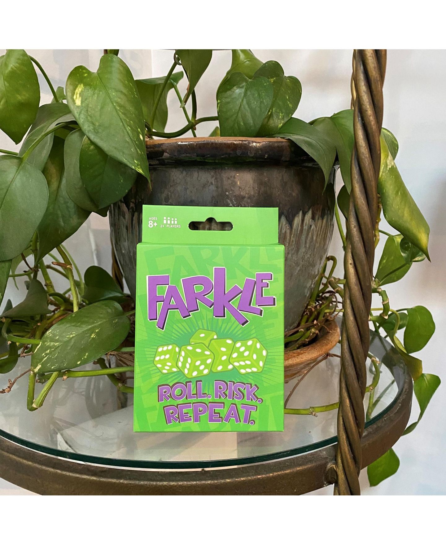 Детская игрушка TDC Games Farkle Dice Game, цвет: Зелёный — фото 2
