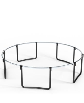 12FT trampoline Pumpkin- Black Red