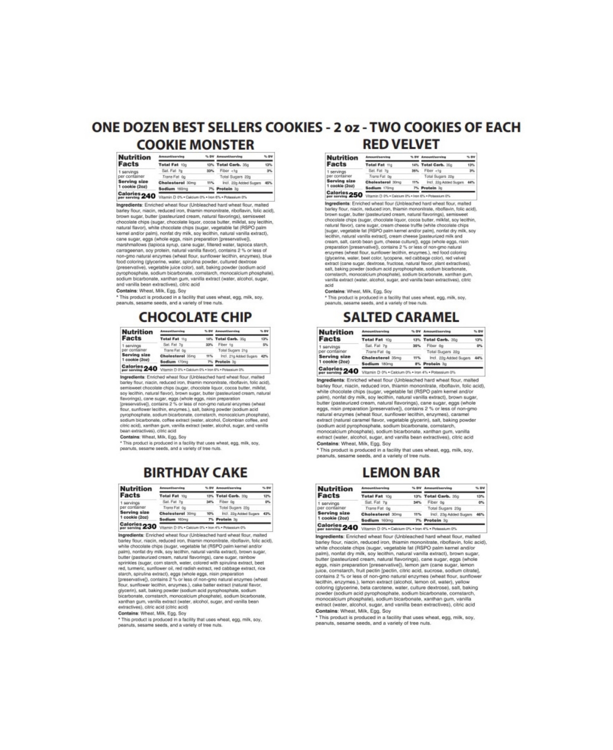 The Cravory Congratulations Box Best Sellers Cookies Gift Box, 12 Cookies