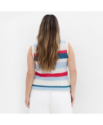 Plus Size Cornelia Stripe Top