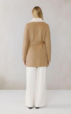 Women's Bridgette-U Double Face Wool Wrap Coat