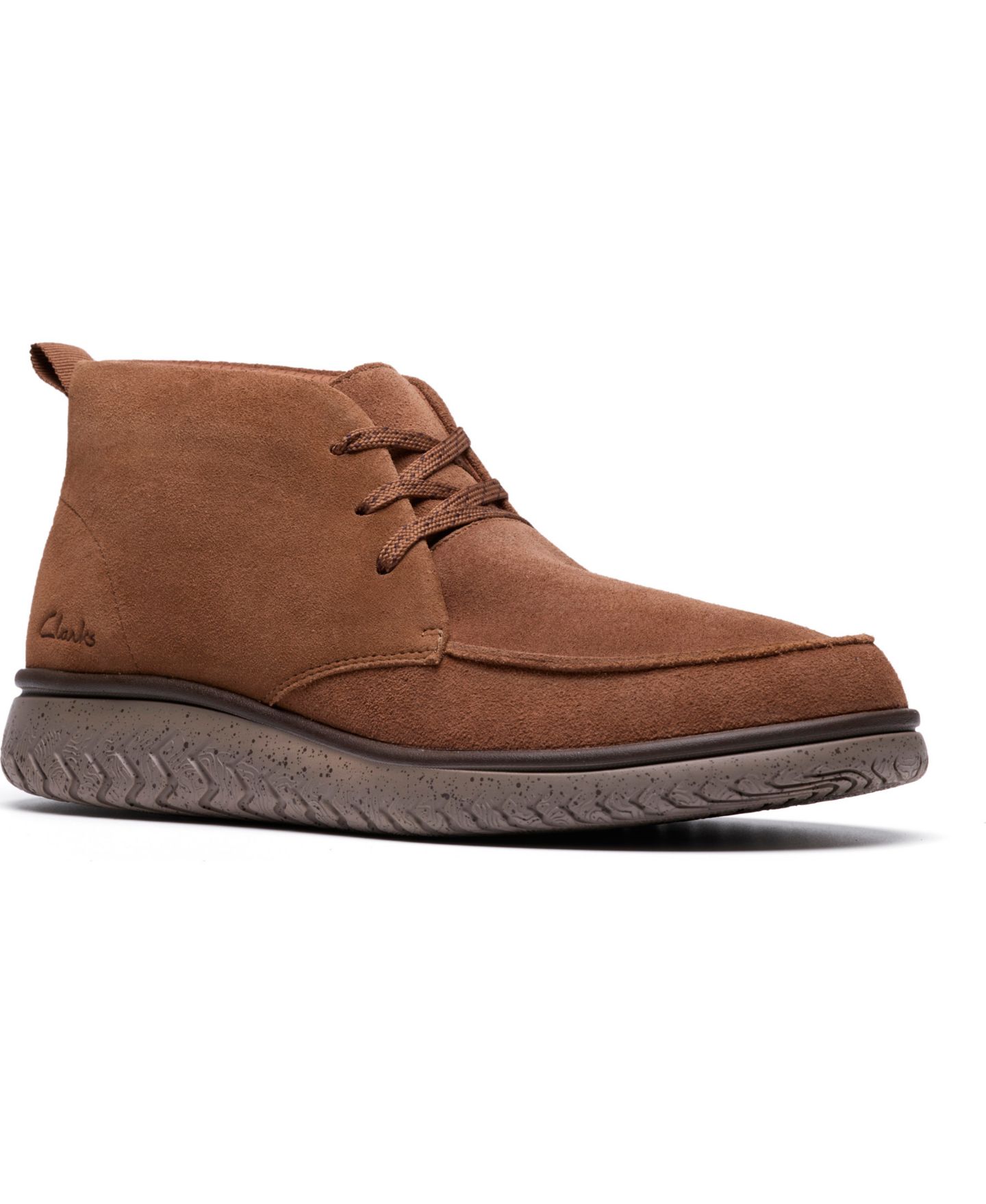 Мужские ботинки Clarks Collection Relax Lite Moc, цвет: Замшевый — фото 1