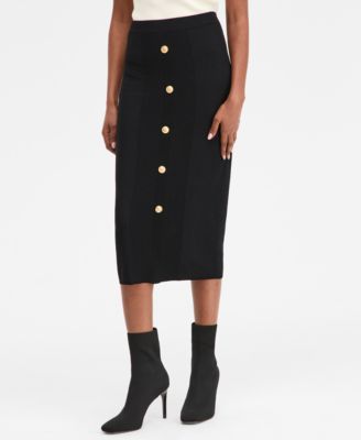 Women's Button Sweater Skirt, Macy's Exclusive 