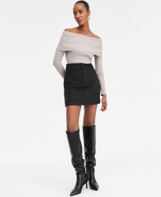 Women's Off-The-Shoulder Sweater, Macy's Exclusive