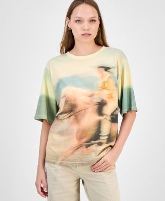 Women's Cowboy Graphic T-Shirt