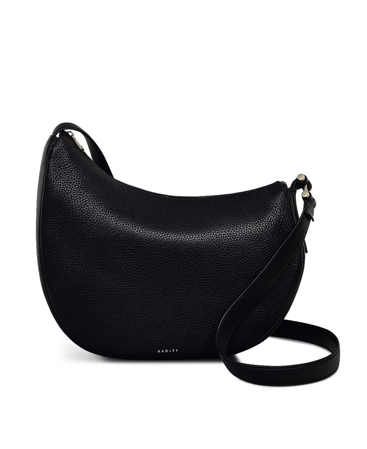 Pemberton Row Medium Zip Top Crossbody Bag - Chalk