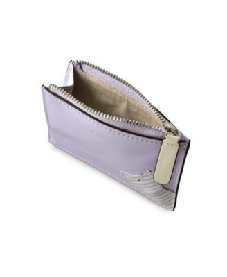 Face To Face Check Zip Top Coin Purse