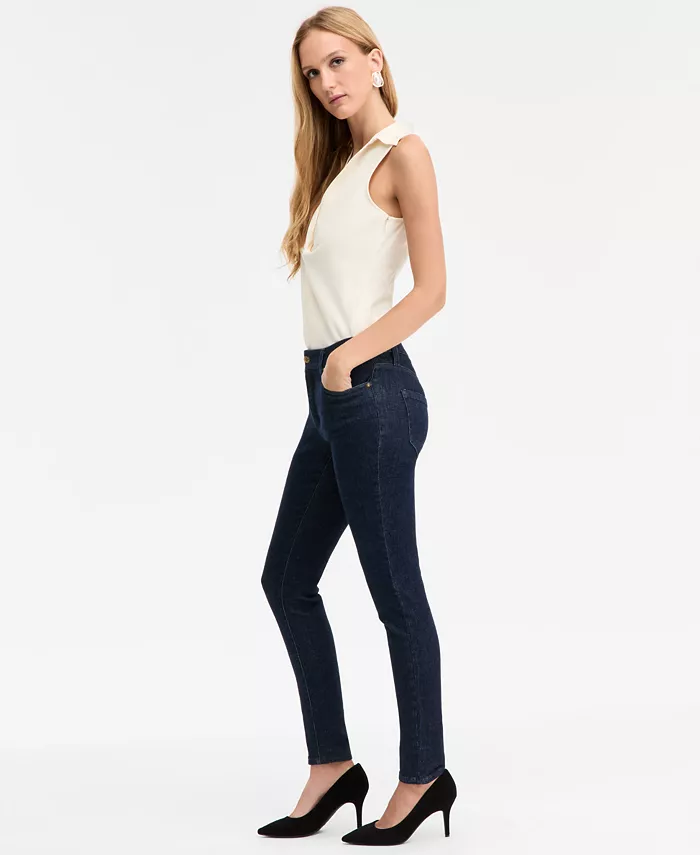 Women's Mid-Rise Skinny Jeans - thumbnail 5