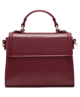 Lilithc Crinkle Top Handle Satchel Bag