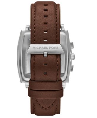 Men's&nbsp;Rhys Chronograph Brown Leather Watch, 41mm