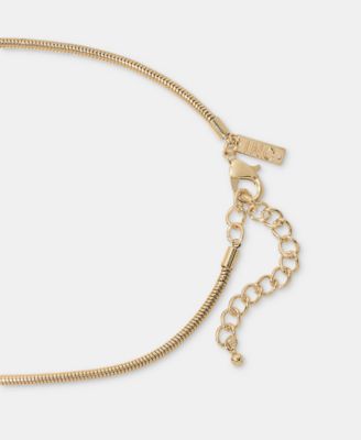 Imitation Pearl Square Orbital Pendant Necklace, 30" + 3" extender, Macy's Exclusive