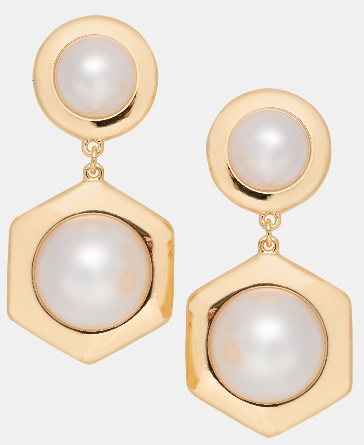 Inc International Concepts Hexagon Drop Earrings, Macy's Exclusive In Multi