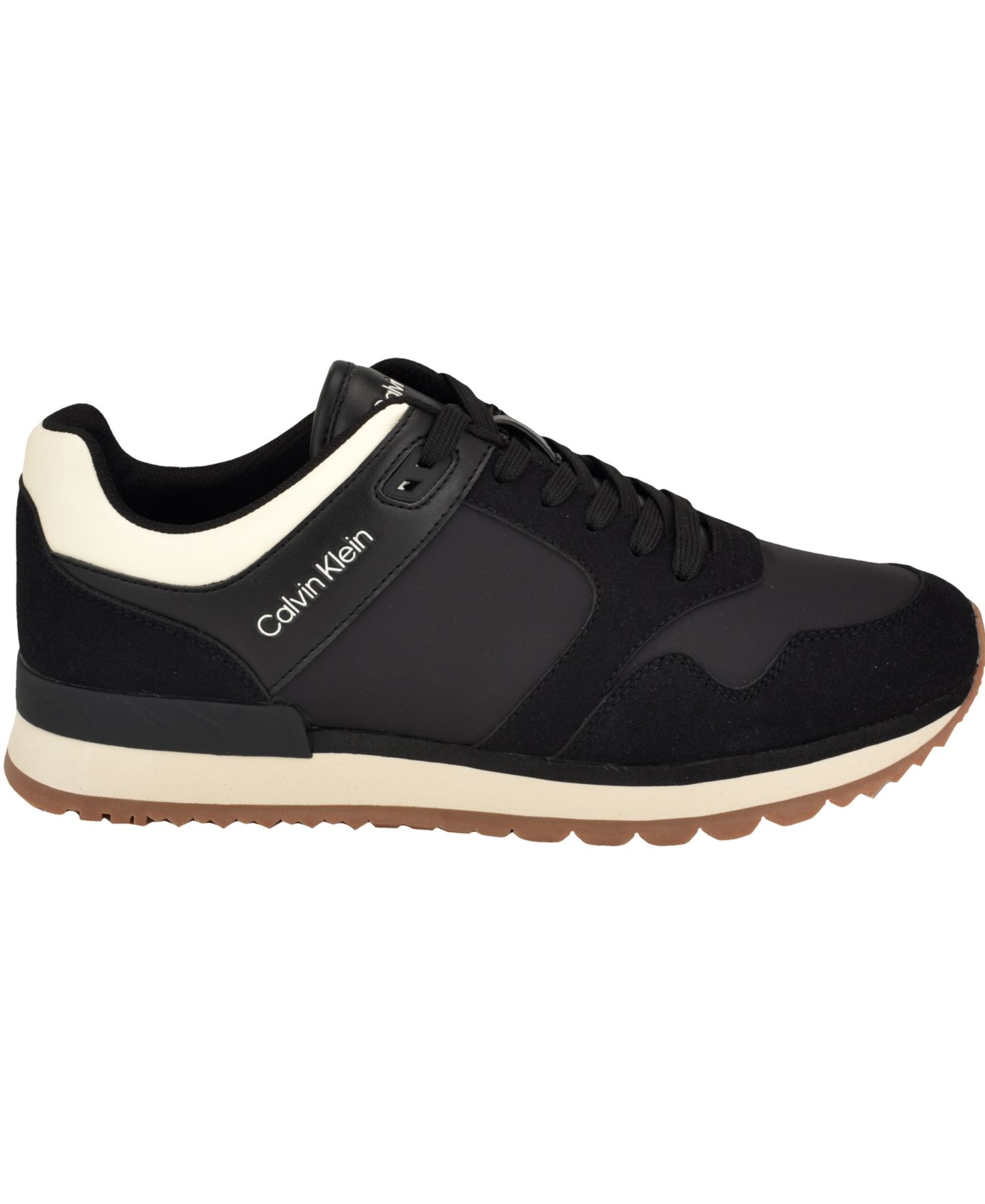 Мужские кроссовки Calvin Klein Antoy Casual Lace-Up, цвет: Чёрный — фото 2