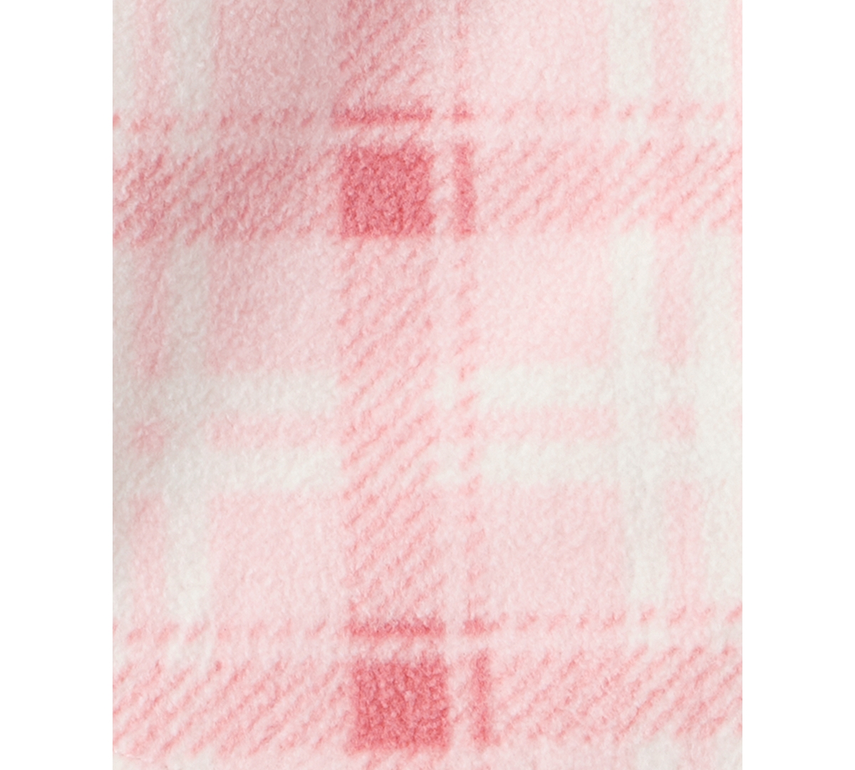 Carter's Baby Girls Plaid Fleece Jacket, Printed Bodysuit & Pants, 3 Piece Set In Multi