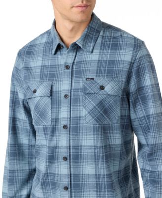 Men's Sutton Knit Plaid Shirt