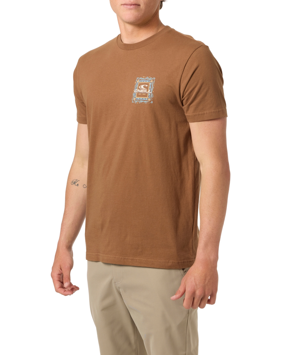 O'neill Men's Patterns T-shirt In Brown