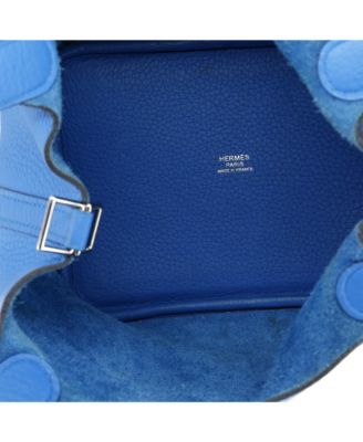 Pre-Owned Hermes PM Picotin Lock Bag Clemence