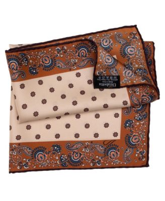 Men's Sangiovese - Silk Pocket Square for Men