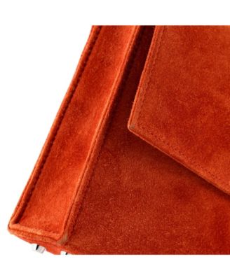 Pre-Owned Hermes Mini Verrou Chaine Bag Doblis Suede