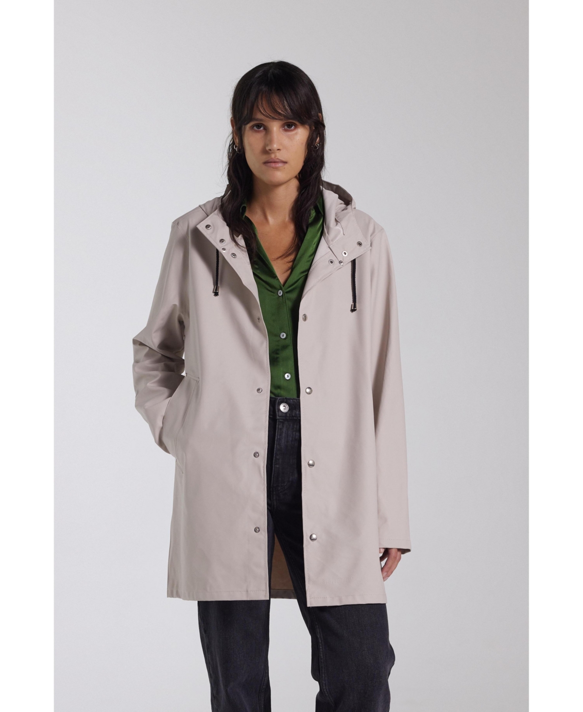 Women's Stockholm Lightweight Raincoat - Light sand