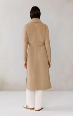 Women's Britta-U Double Face Wool Wrap Coat