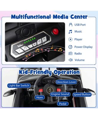 12V Kids Ride on Car Licensed Ford Mustang Shelby GT500 w/ Remote Control