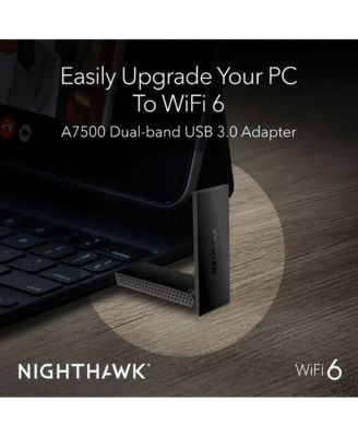 Nighthawk AX1800 Wi-Fi 6 USB 3.0 Adapter