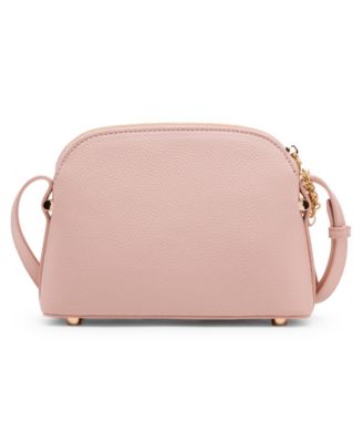 Dome Zip Top Detachable Card Case Crossbody Bag