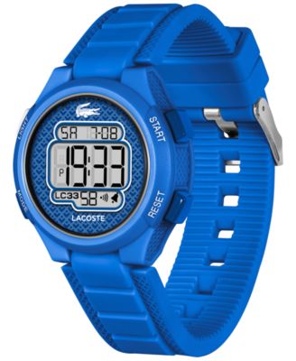 Kid's LC33 Blue Silicone Strap Watch, 32.6mm