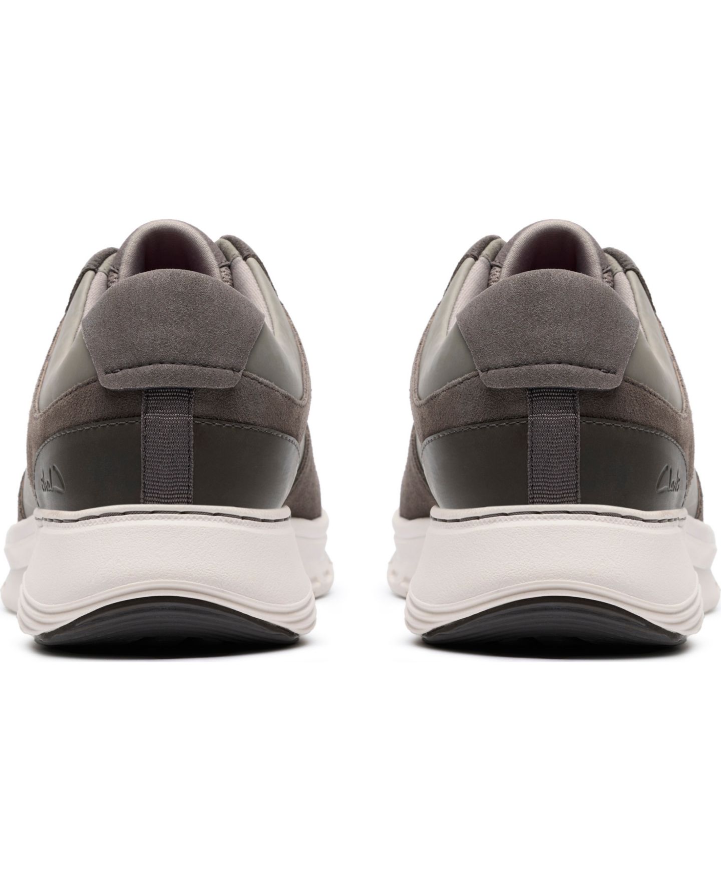Мужские кроссовки Clarks Motion Trek GO Casual Lace Up, цвет: Серый кожаный — фото 6