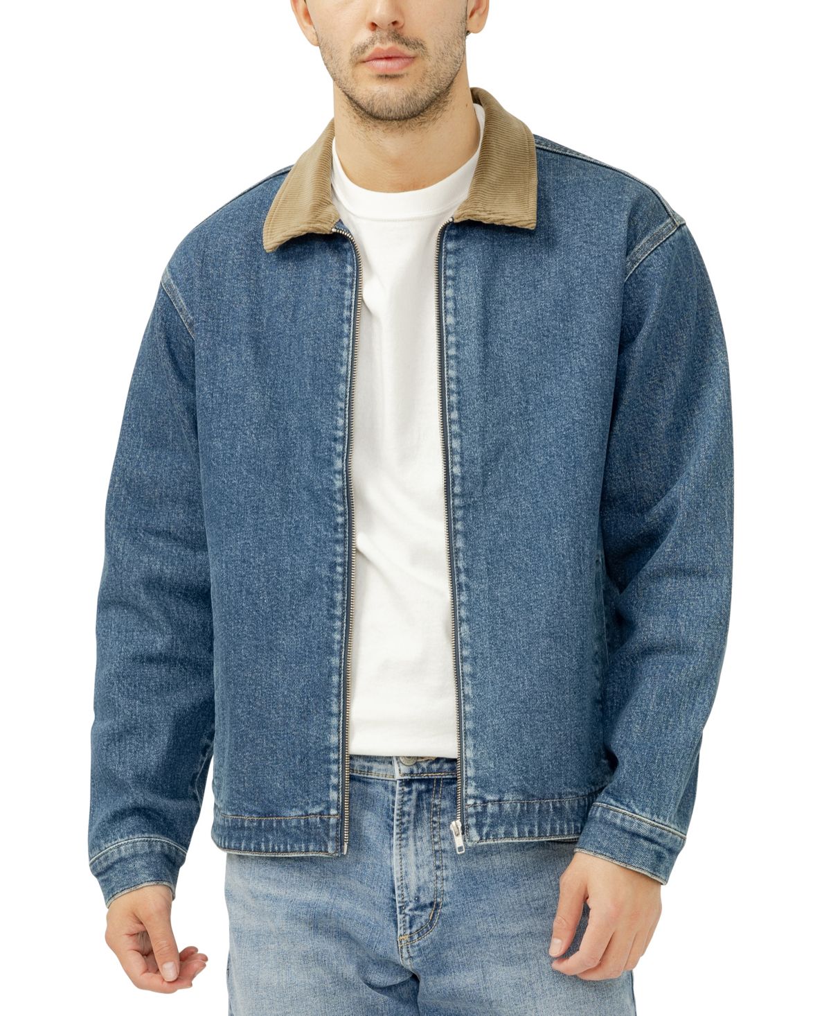 Мужская джинсовая рабочая куртка