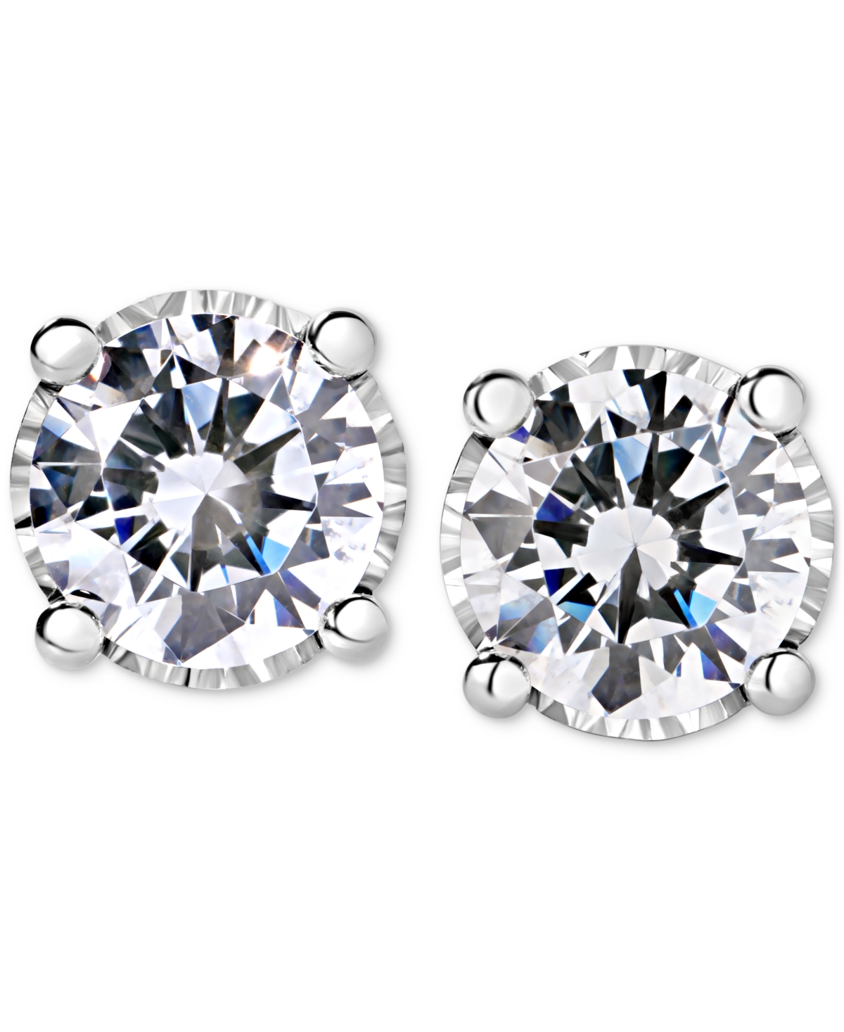 Trumiracle Diamond Stud Earrings (1-1/4 Ct. T.w.) In 14k White, Yellow Or Rose Gold In Gold