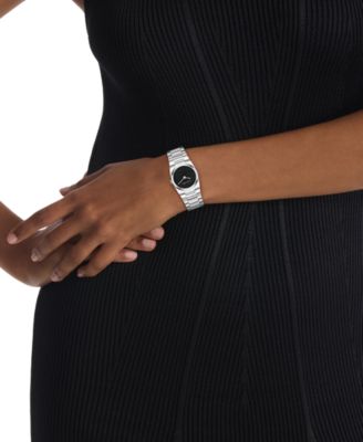 Women's CK Unite Silver Tone Stainless Steel Bracelet Watch 26mm