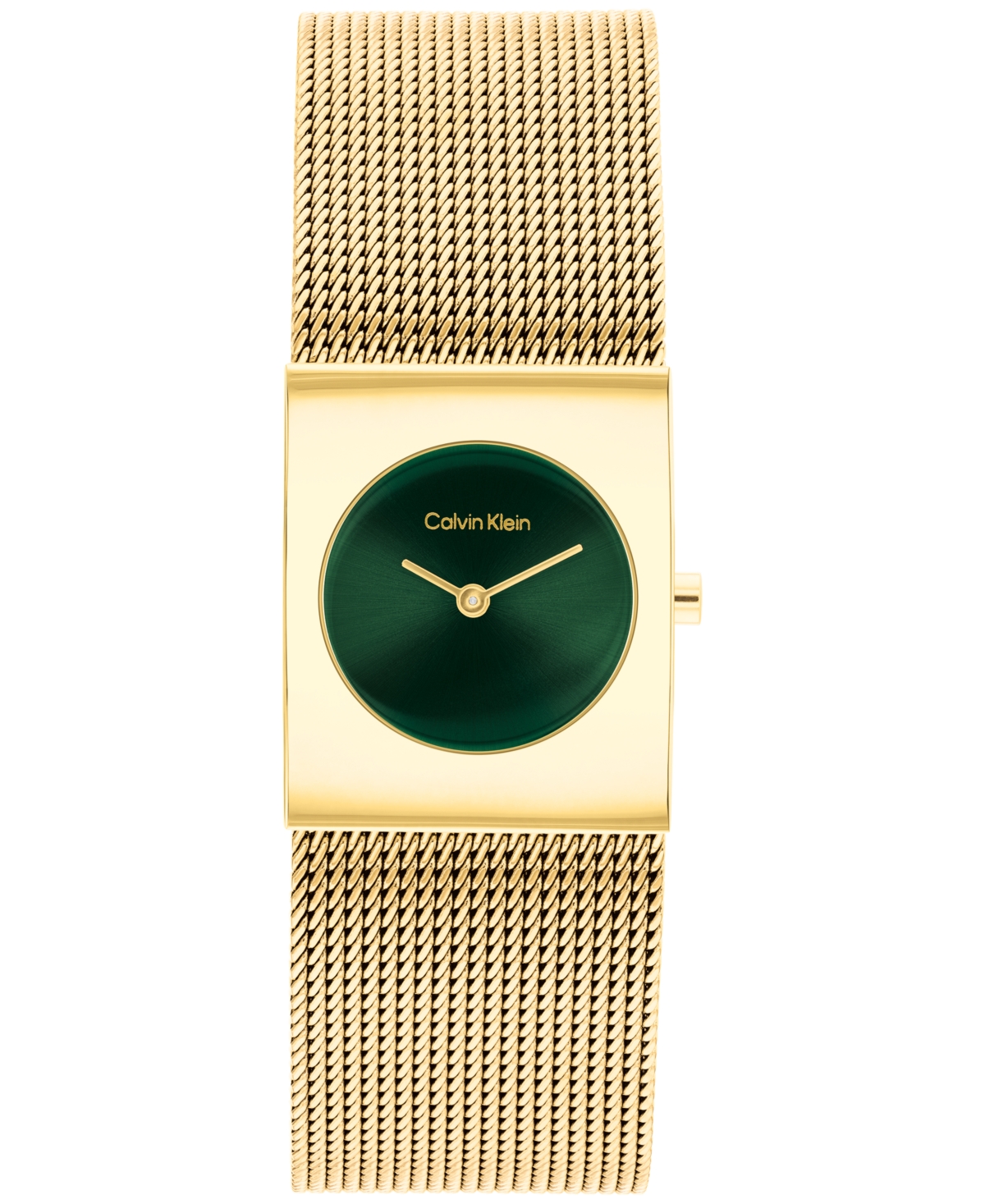 Women's Ck Pulse Gold Tone Stainless Steel Mesh Bracelet Watch 21.5mm - Gold