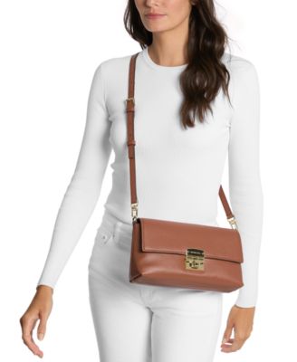 Michael Kors - Small Leather Convertible Pouchette Crossbody