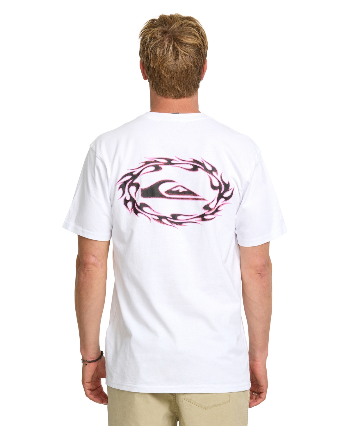 Men's Oval Torch Moe T-Shirt - White