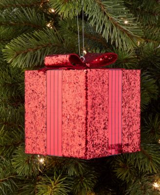 Christmas Cheer Gift Box Ornament, Exclusively Made for Macy's 