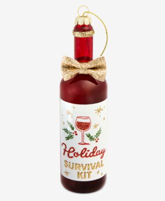 Spirits Holiday Wine Bottle Ornament, Macy's Exclusive 