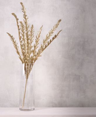 Enchanted Forest Gold-Tone Leaves Pick Ornament, Macy's Exclusive