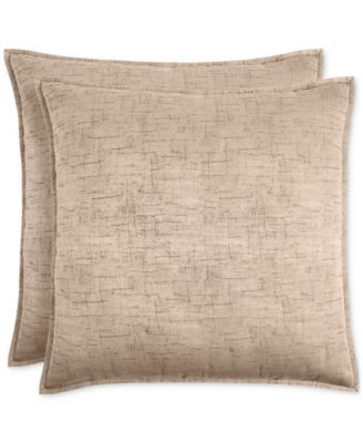 Hotel Collection - Etch Quilted 2-Pc Sham Set, Euro