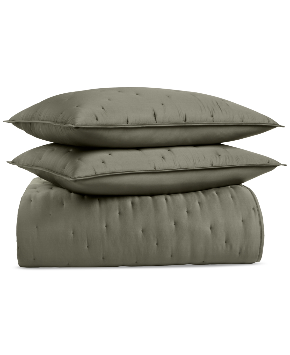 Hotel Collection Lyocell 3-pc. Coverlet Set, King, Macy's Exclusive In Green