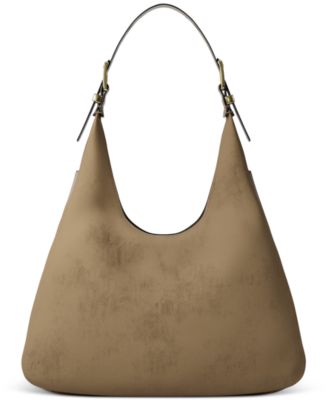Michael Kors Women's Nolita Large Nubuck Hobo Shoulder Bag