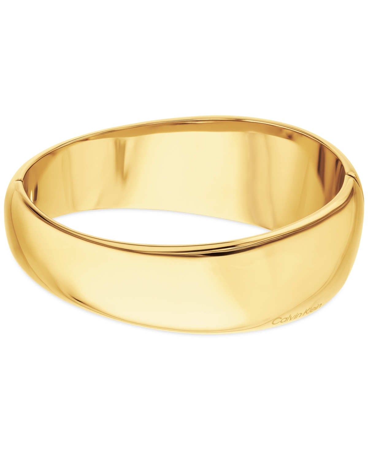 Modern Purity Bangle Bracelet - Gold
