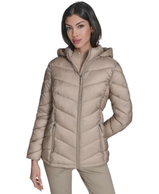 Charter Club - Women's Packable Hooded Puffer Coat