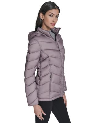 Women's Packable Hooded Puffer Coat, Created for Macy's