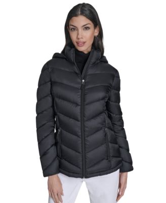 Women's Packable Hooded Puffer Coat