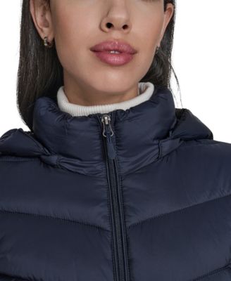 Women's Packable Hooded Puffer Coat, Created for Macy's