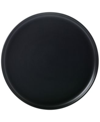 Black 16-Pc. Dinnerware Set, Service for 4