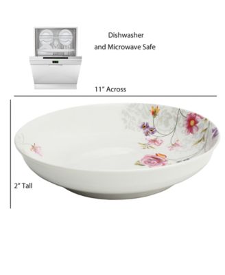 Floral 5-Pc. Pasta/All-Purpose Bowl Set