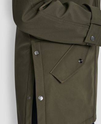 Women's Faux-Fur-Lined Hooded Softshell Coat